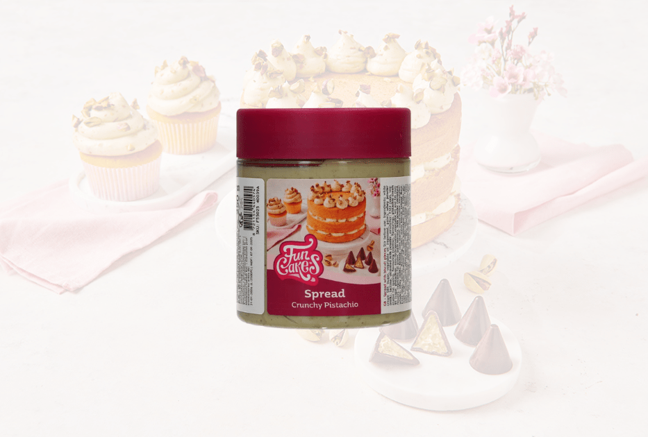 FunCakes spread crunchy pistache