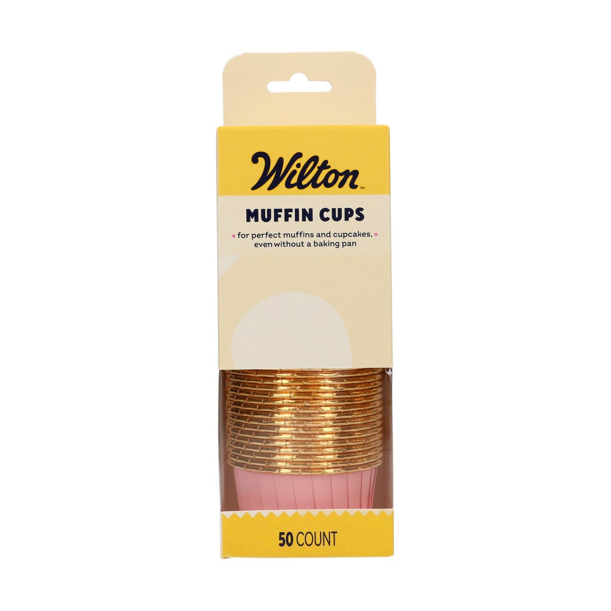 Wilton Muffin Cups Baby Roze set/50
