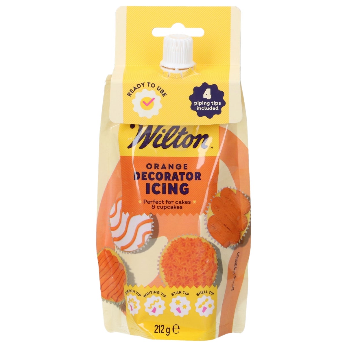 Wilton Decorator Icing Oranje 212g