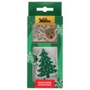 Wilton Eetbare Papieren Decoraties Rendieren & Kerstbomen set/9