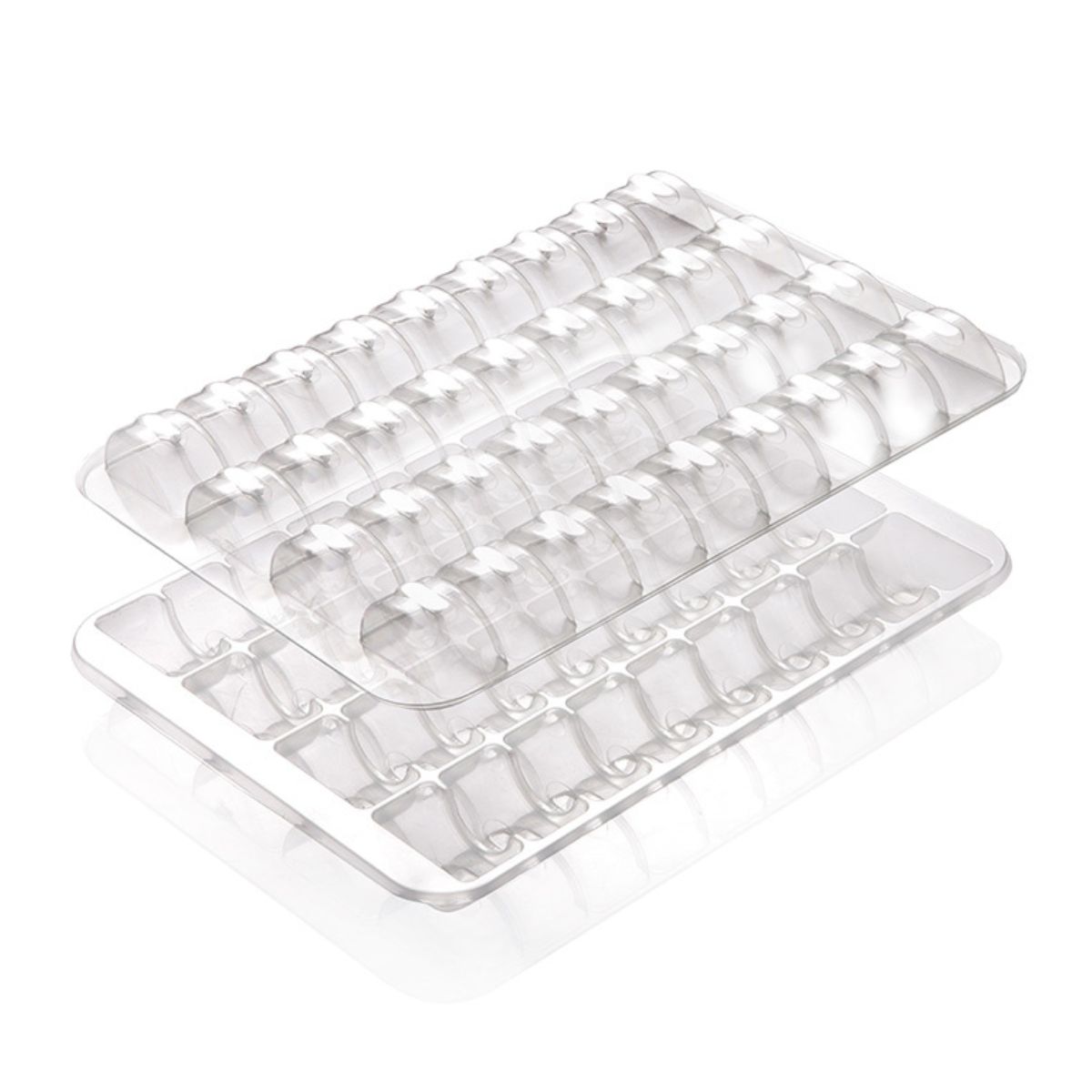 Macaron Display Doos Transparant 36 Vakken pk/50