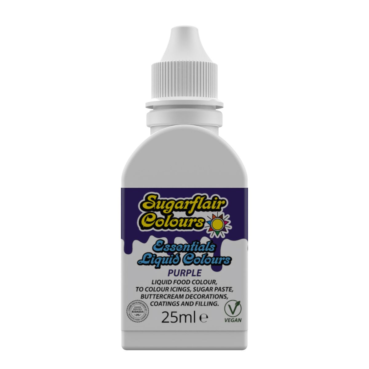 Sugarflair Liquid Colour Paars 25ml