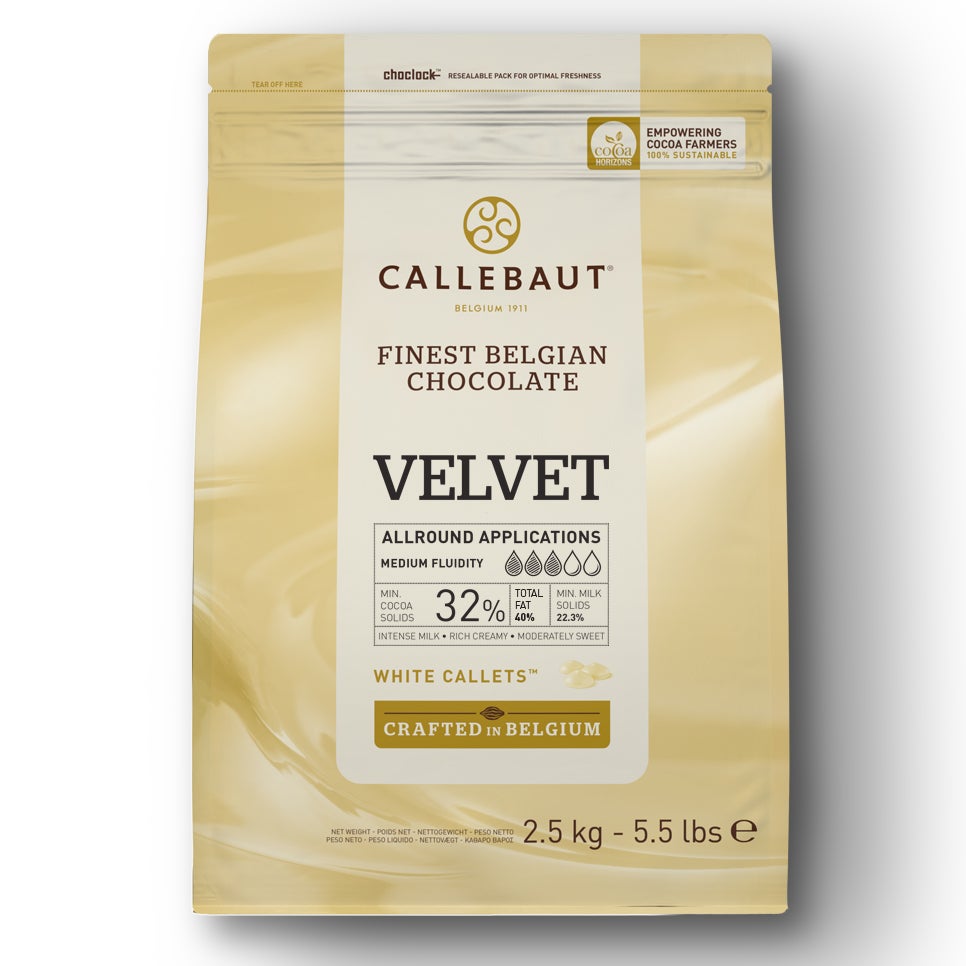 Callebaut Chocolade Callets -Velvet- 2,5kg