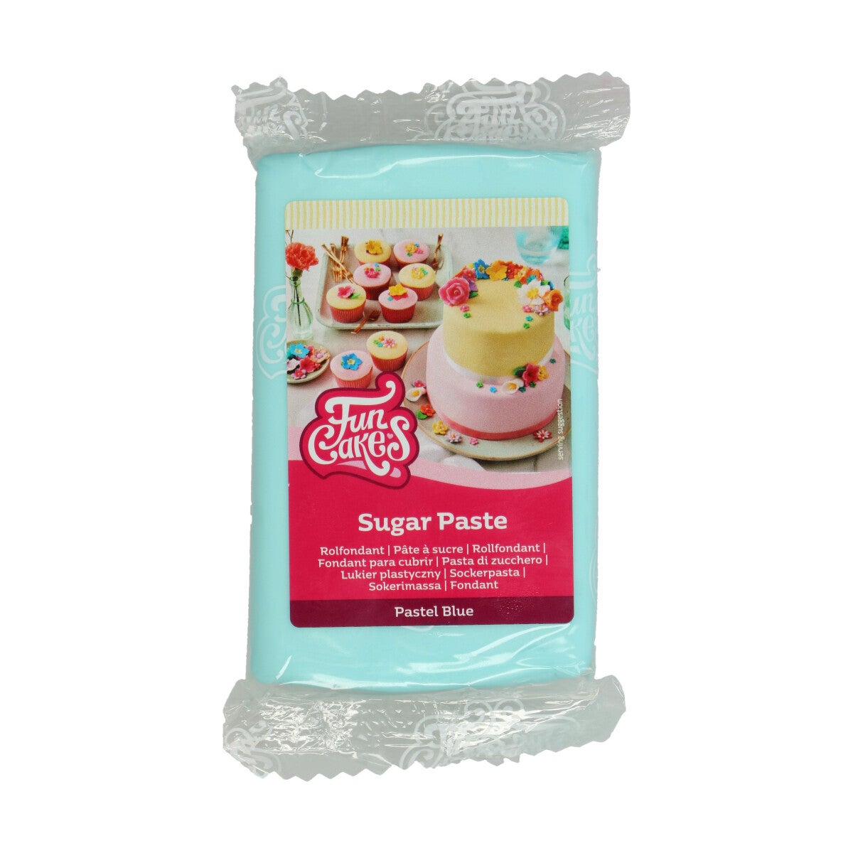 FunCakes Fondant Pastel Blue 250g 