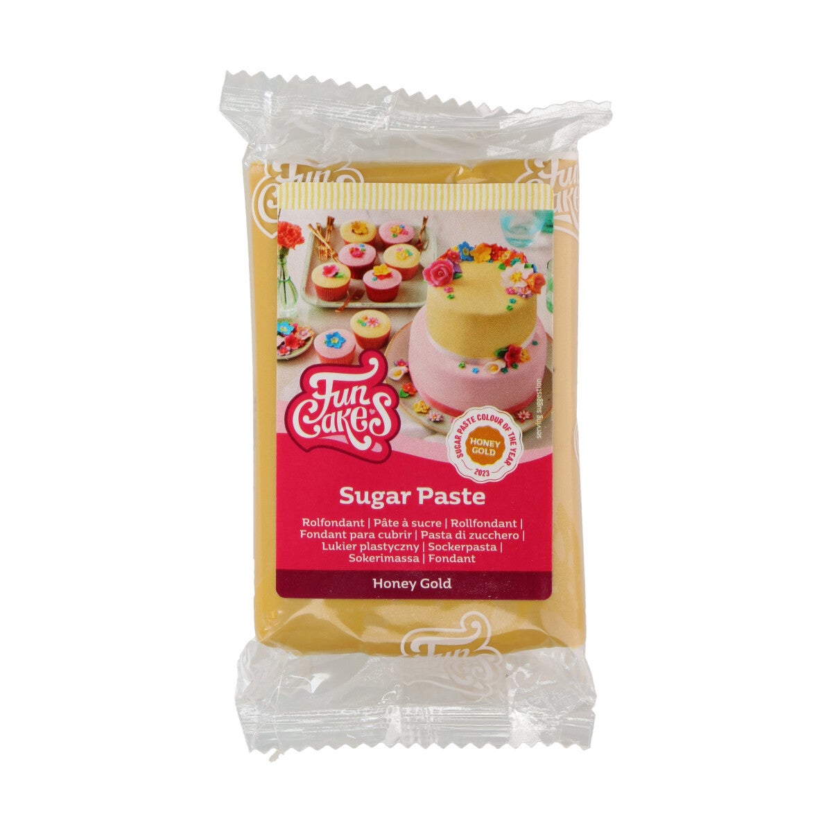 FunCakes Fondant Honey Gold 250g 