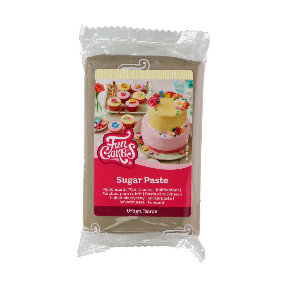 FunCakes Fondant Urban Taupe 250g 