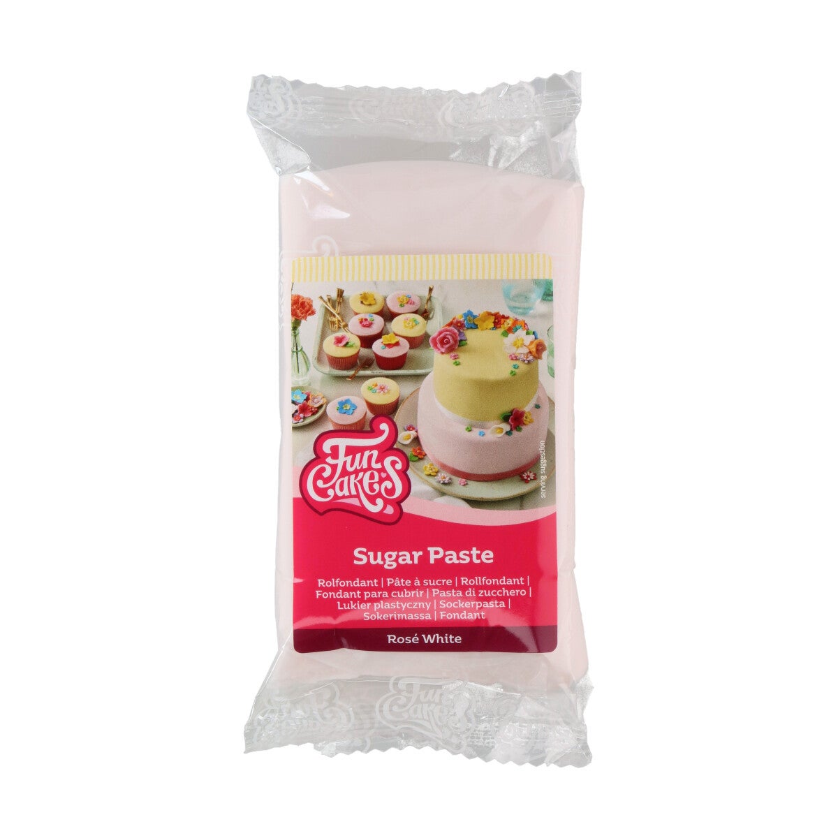 FunCakes Fondant Rosé White 250g 