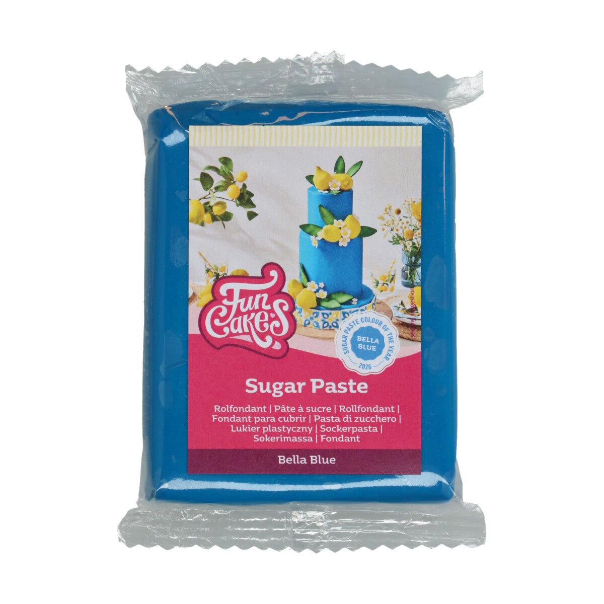 FunCakes Fondant Bella Blue 250g 