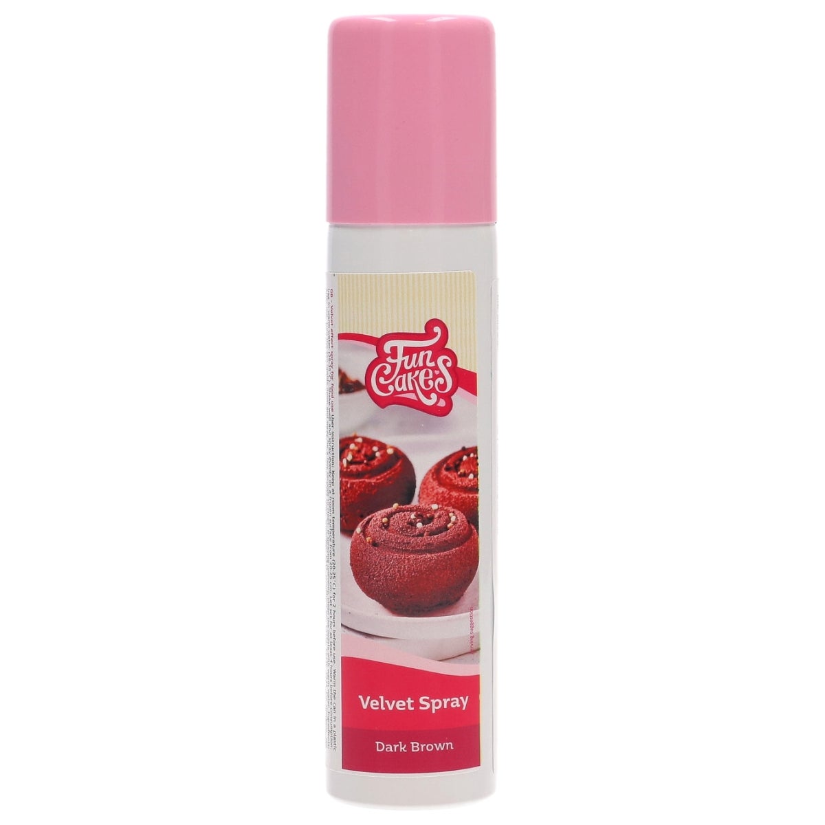 FunCakes Fluwelen Spray Donkerbruin 100 ml