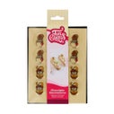 FunCakes Chocolade Decoratie Sint 3,8cm pk/12