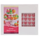 FunCakes Grootverpakking Suikerdecoraties Hart Rood pk/336