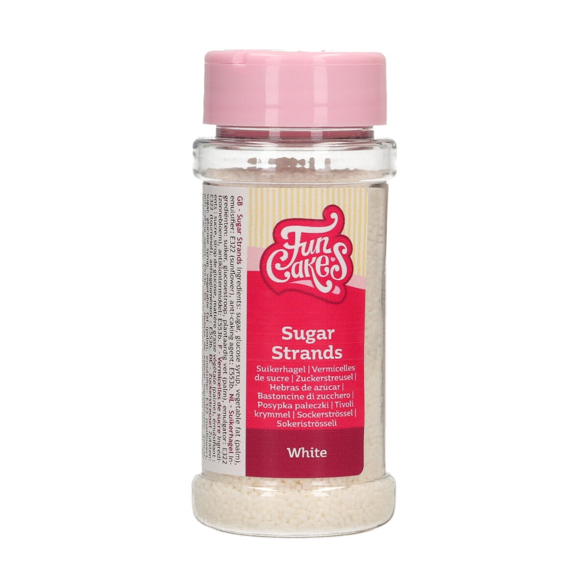FunCakes Sugar Strands Wit 80g