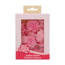 FunCakes Eetbare Papieren Bloemen Deluxe Roos Rosalia Roze Medium pk/15