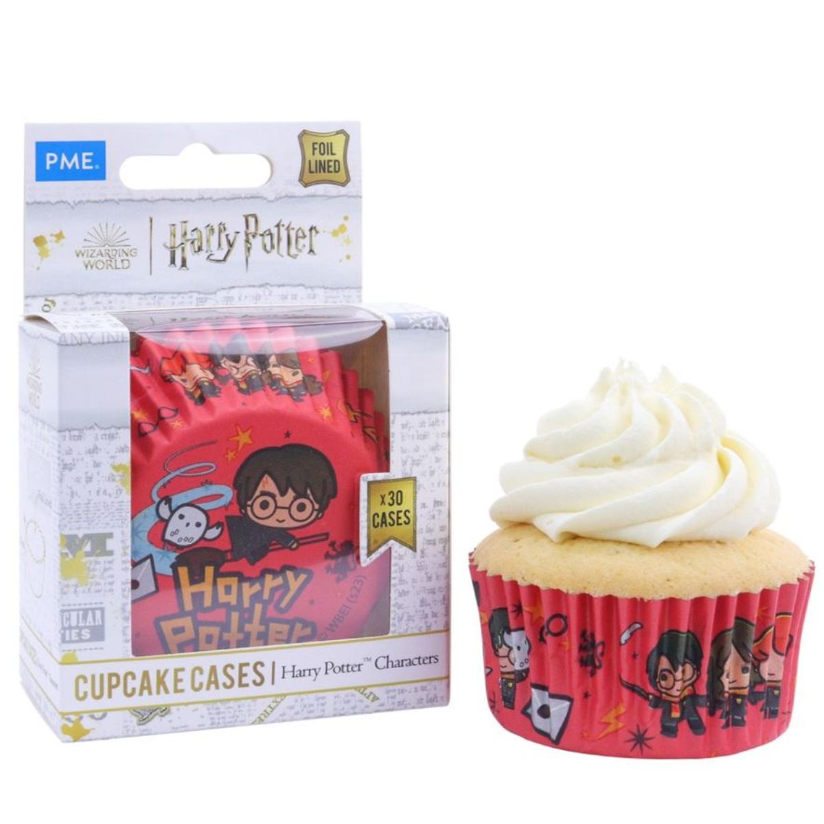 PME Harry Potter Folie Bakvormpjes pk/30 - Tekens