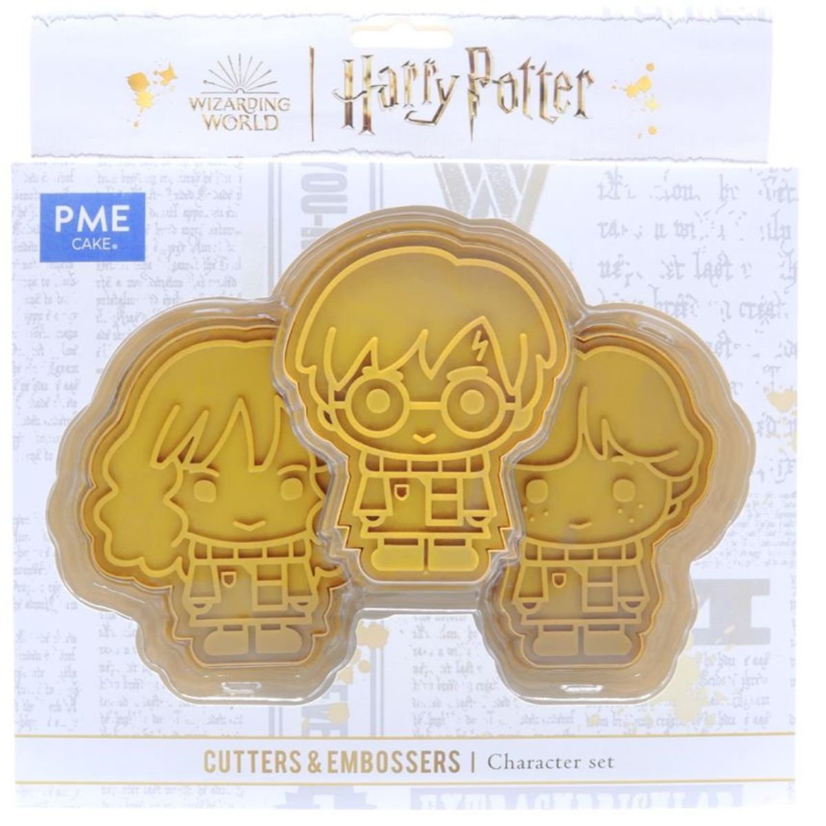 PME Harry Potter Koekjessnijder & Embosser pk/6 - Personages