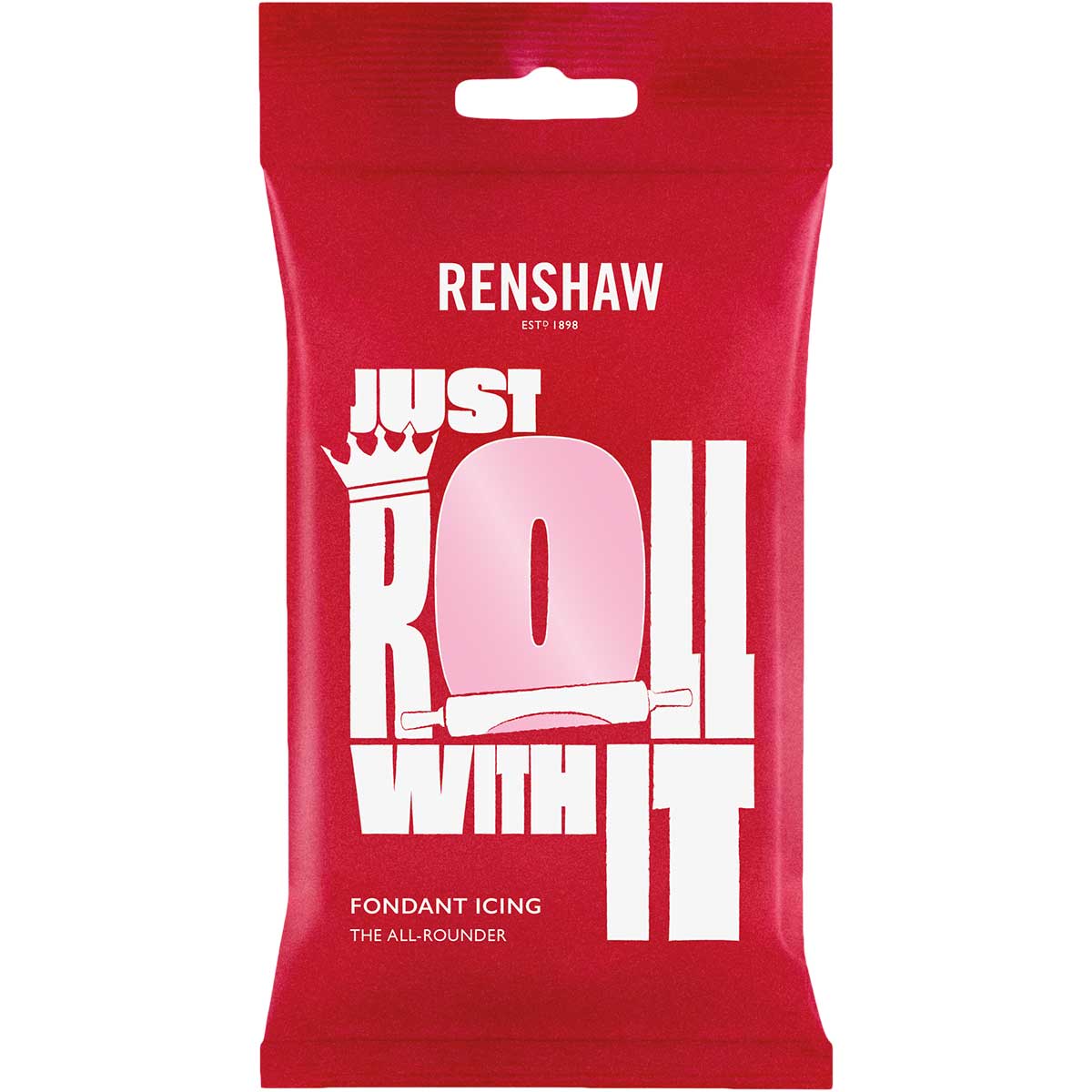 Renshaw Fondant Roze 250g

