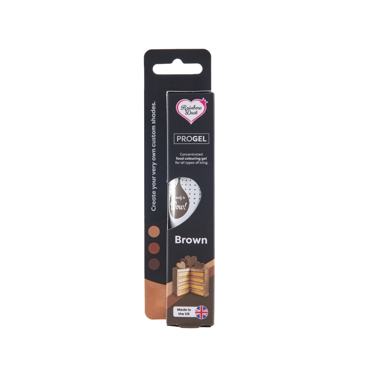Rainbow Dust ProGel® Concentrated Colour Bruin 25g