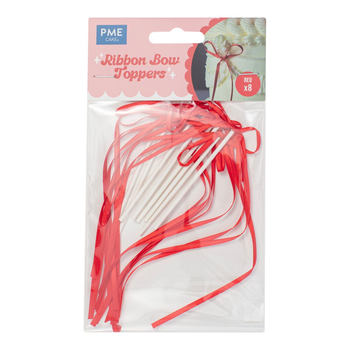 PME Strik Toppers Rood pk/8