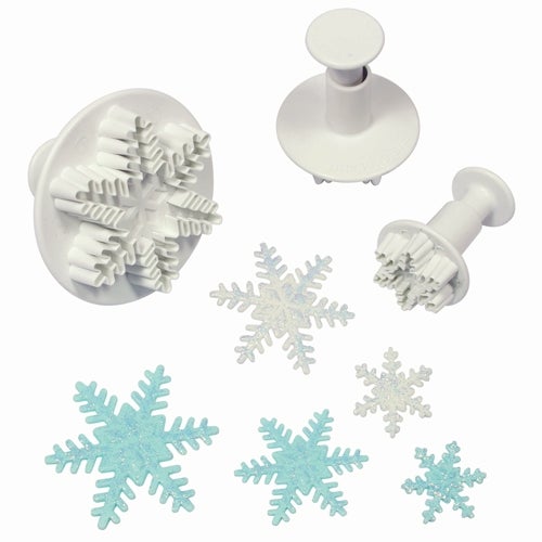 PME Sneeuwvlok Plunger Uitsteker Set/3