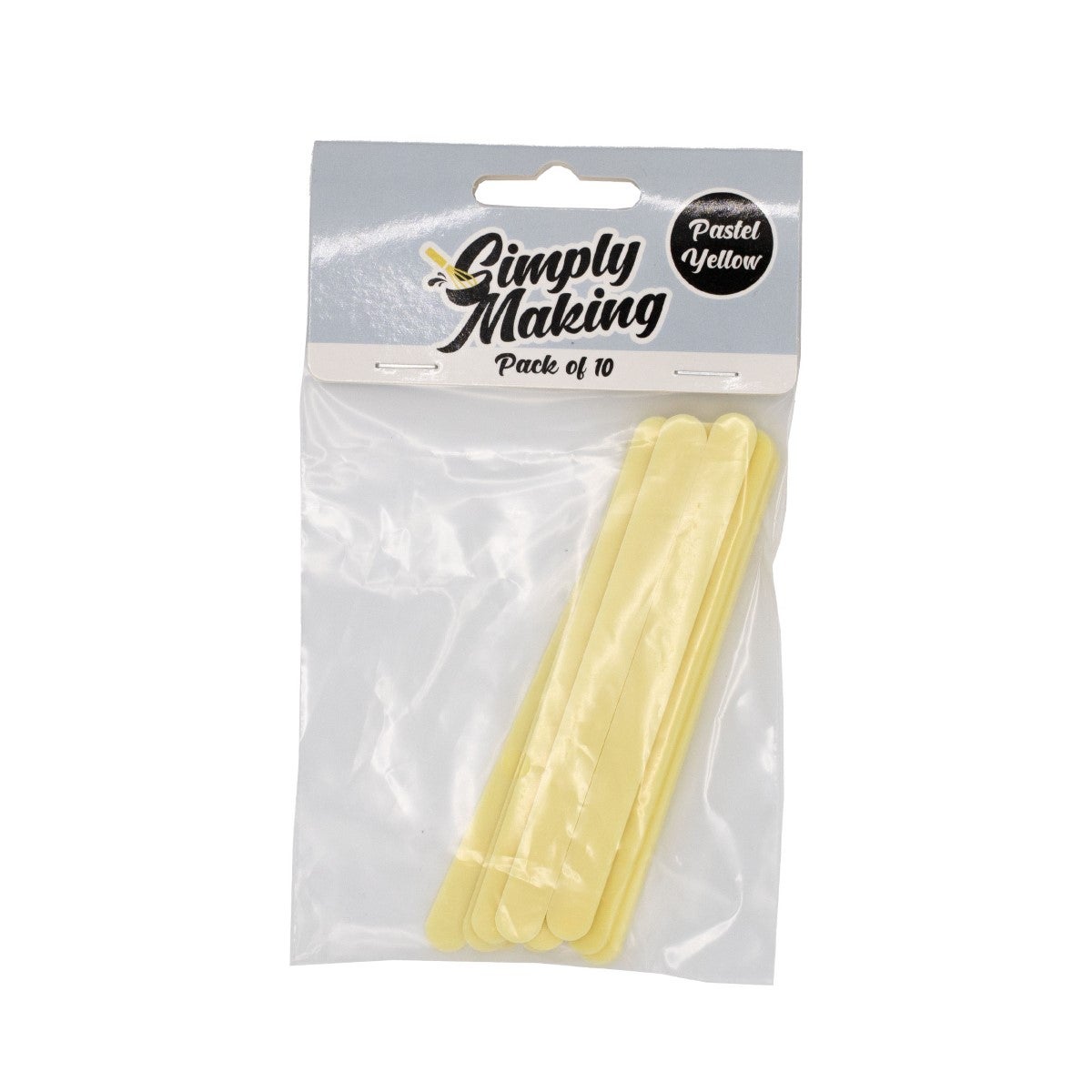 Simply Making Cakesicle Sticks pk/10 - Pastelgeel Standaard