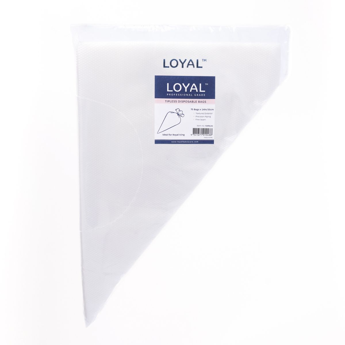 LOYAL Wegwerp Spuitzakken 30cm pk/75