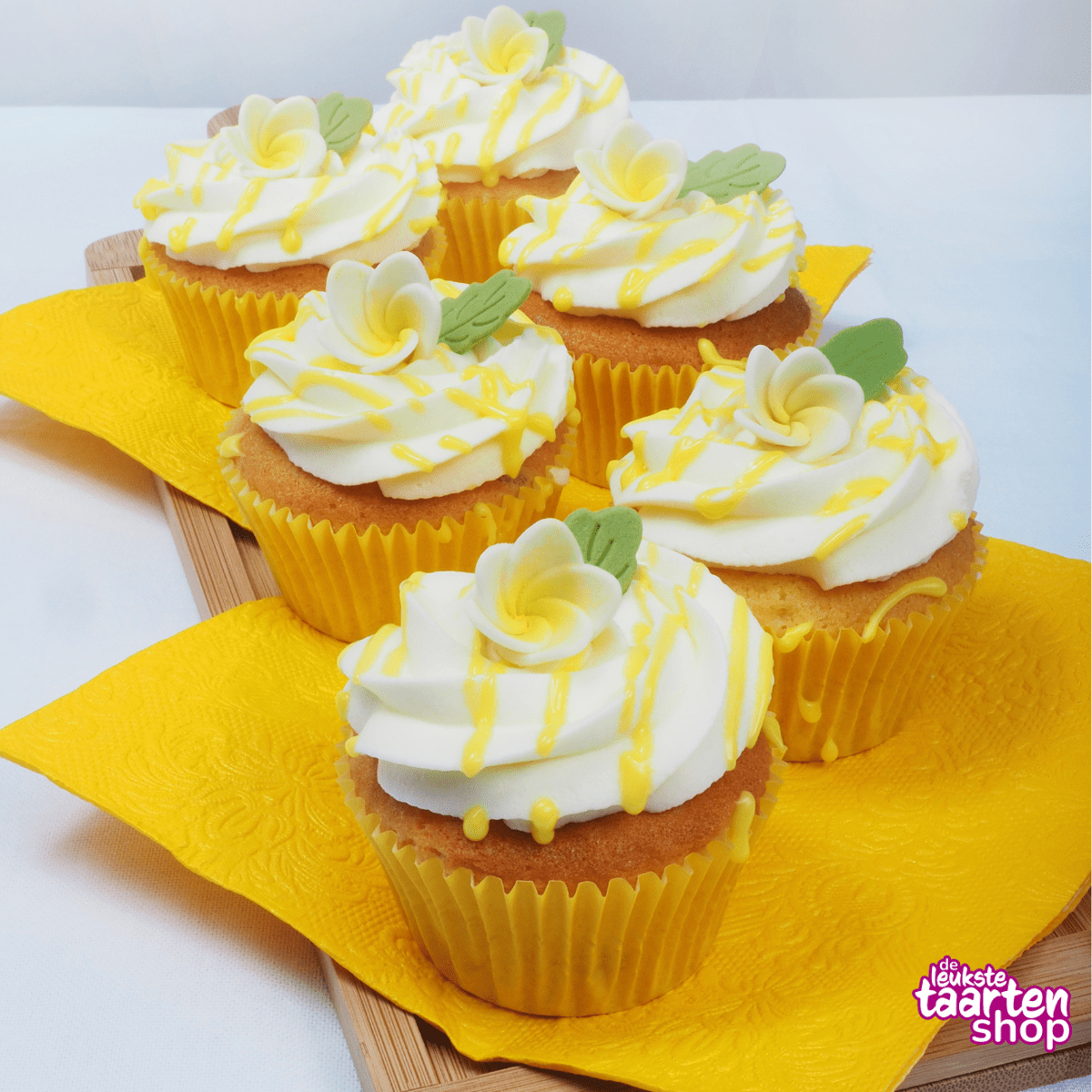 Citroen Bavarois Cupcakes