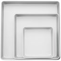 Wilton Performance Pans Vierkante Bakvorm set/3