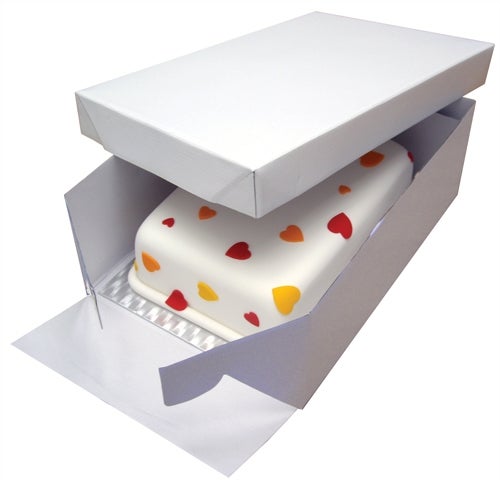 PME Taartdoos en Cake Board Rechthoekig 38x27,8x15cm