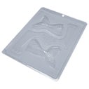 BWB Chocolade Mal 3-delig Zeemeerminstaart