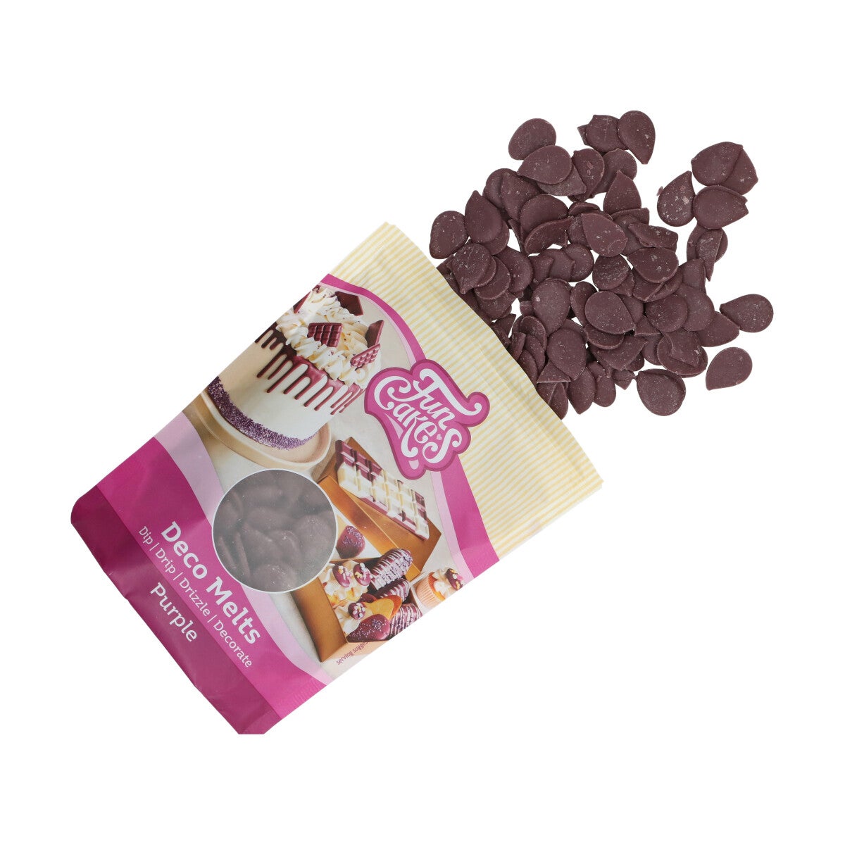 FunCakes Deco Melts Paars 250g BBD Discount