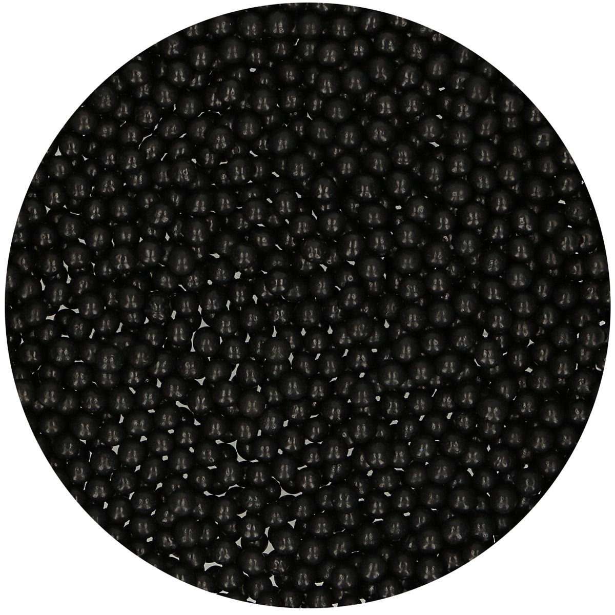 FunCakes Suikerparels Medium Glanzend Zwart 80g