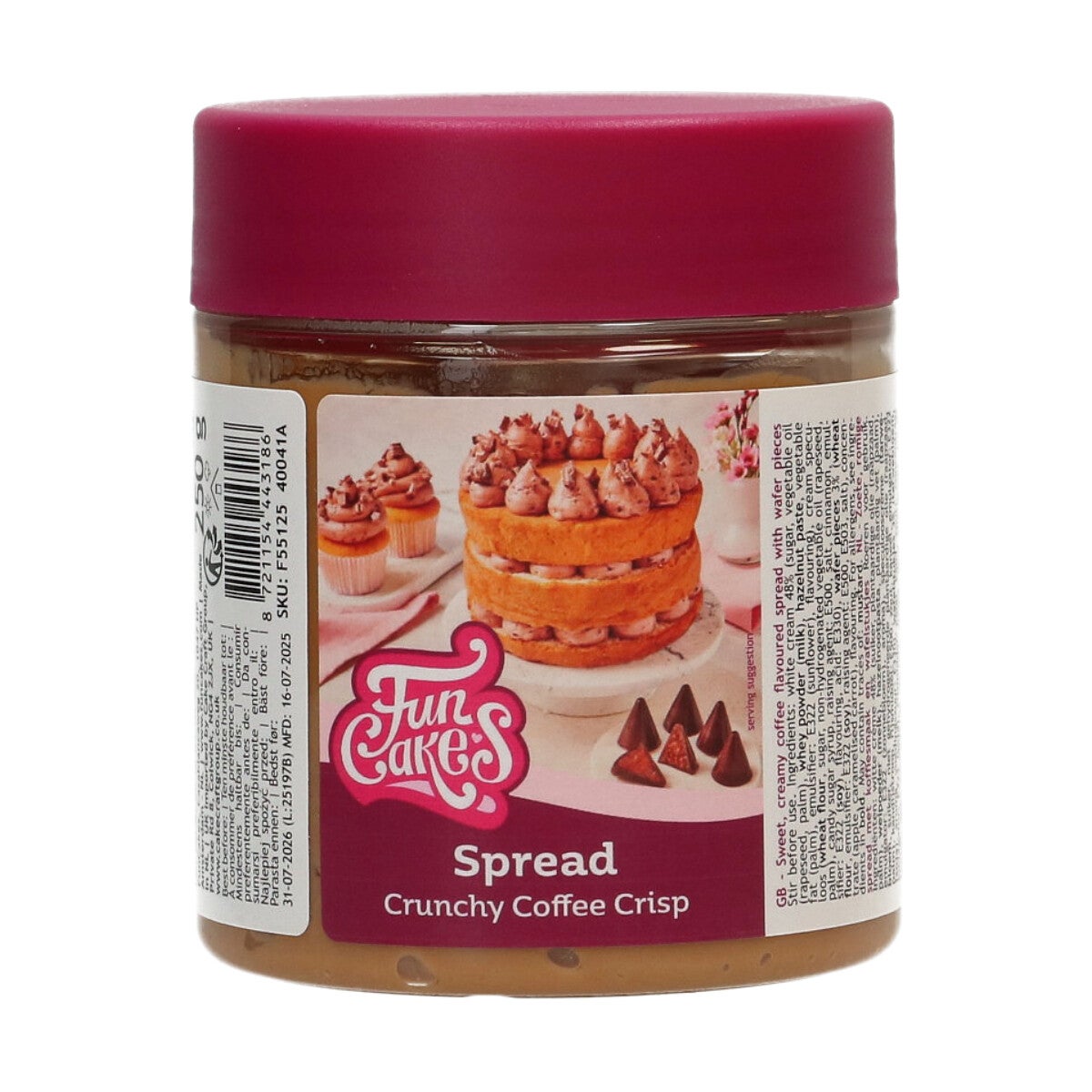 FunCakes Spread Crunchy Koffie Crisp 250g