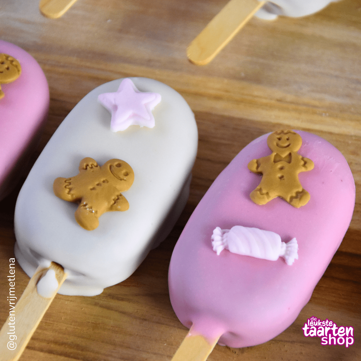 Kerst Candyland Cakesicles
