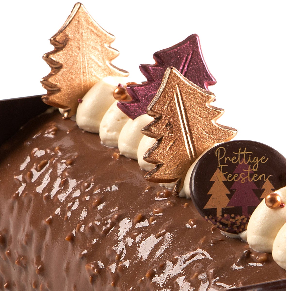 FunCakes Chocolade Decoratie Kerstboom set/12