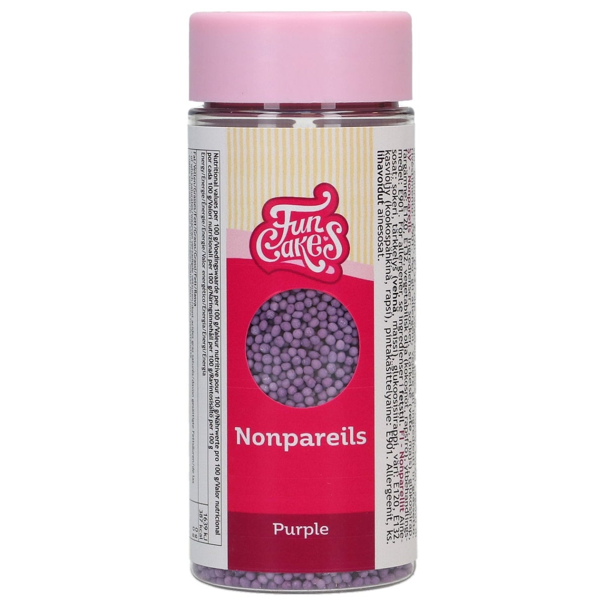 FunCakes Nonpareils Paars 80g