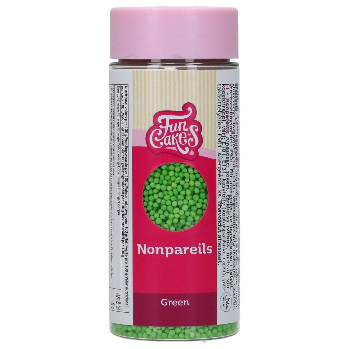 FunCakes Nonpareils Groen 80g