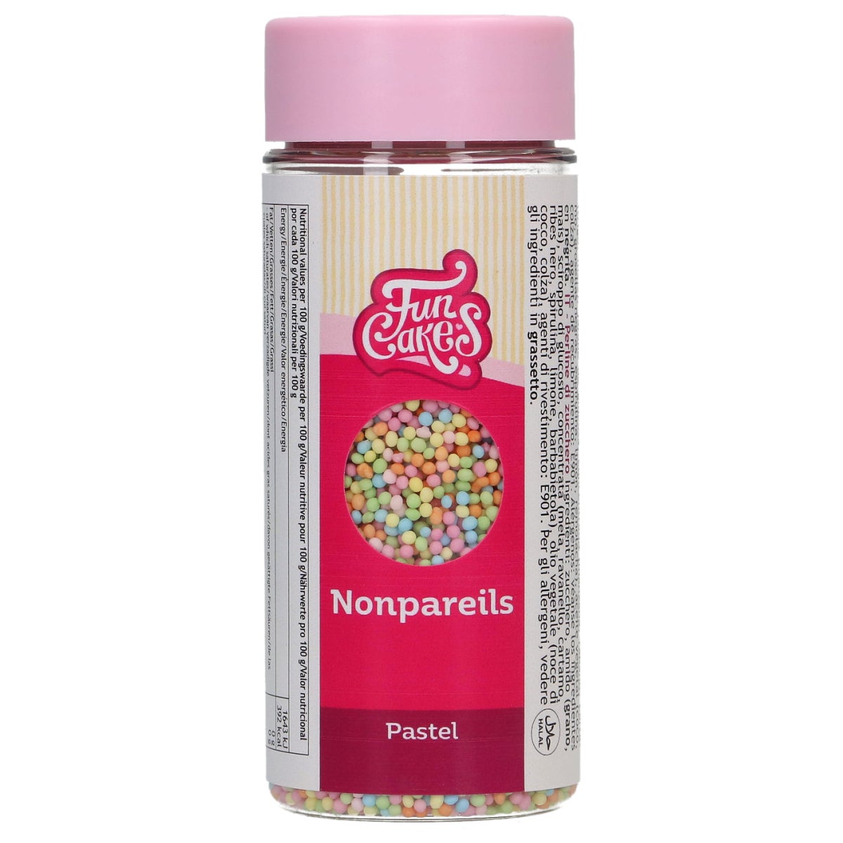 FunCakes Nonpareils Pastel 80g