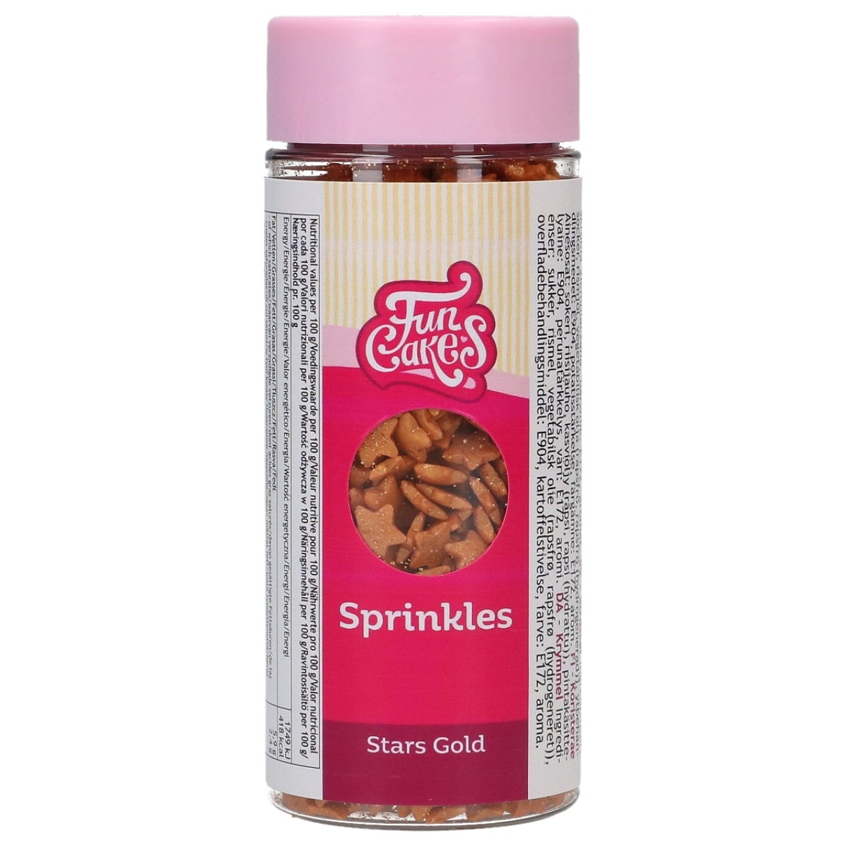 FunCakes Sterren Goud 60 g