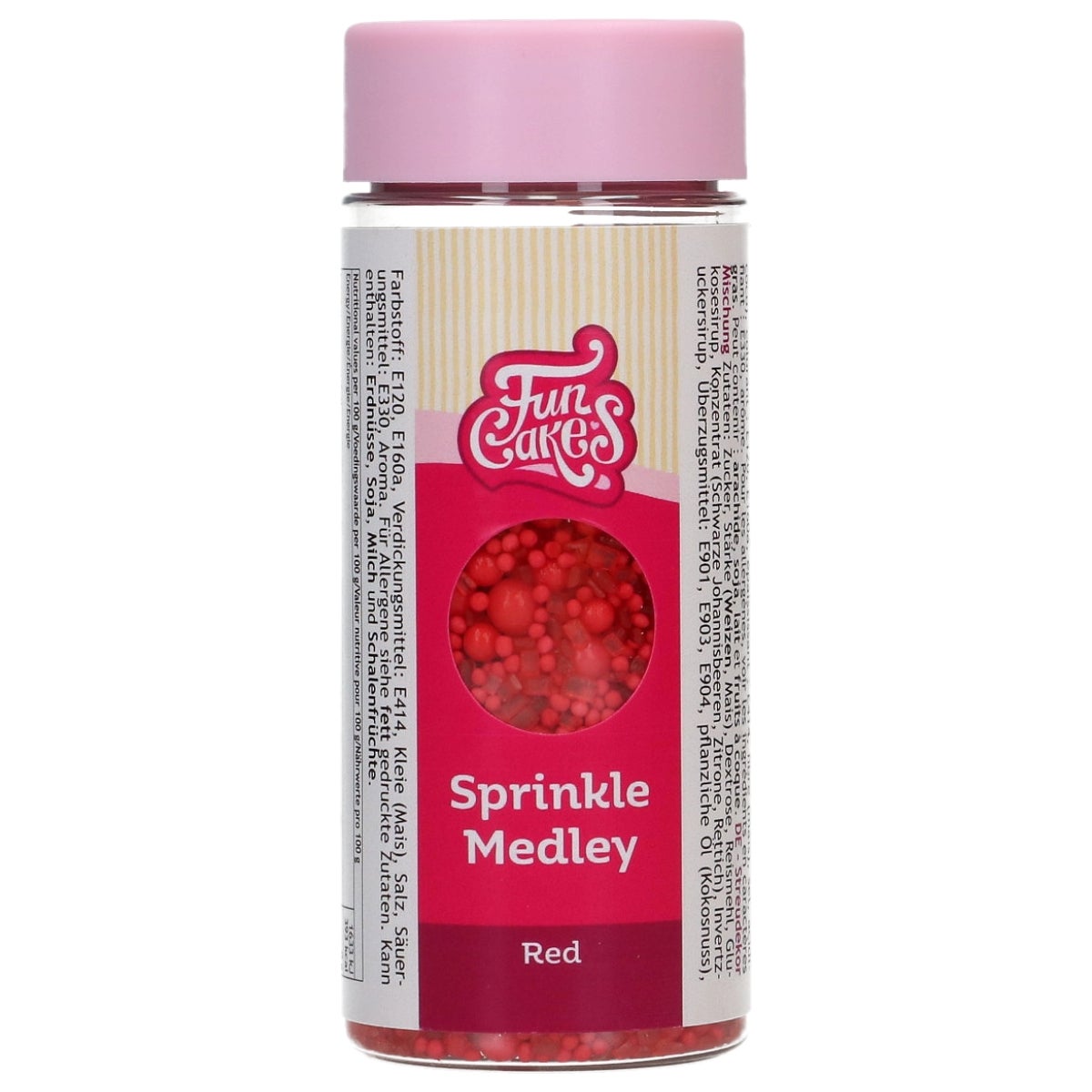 FunCakes Sprinkle Medley Rood 70g