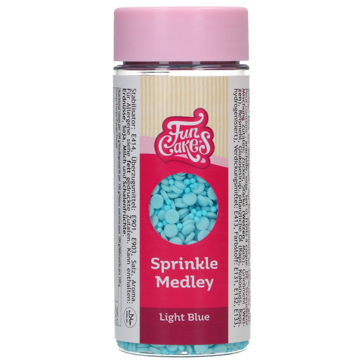 FunCakes Sprinkle Medley Licht Blauw 70g