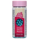 FunCakes Crispy Choco Pearls Metallic Blauw 60g