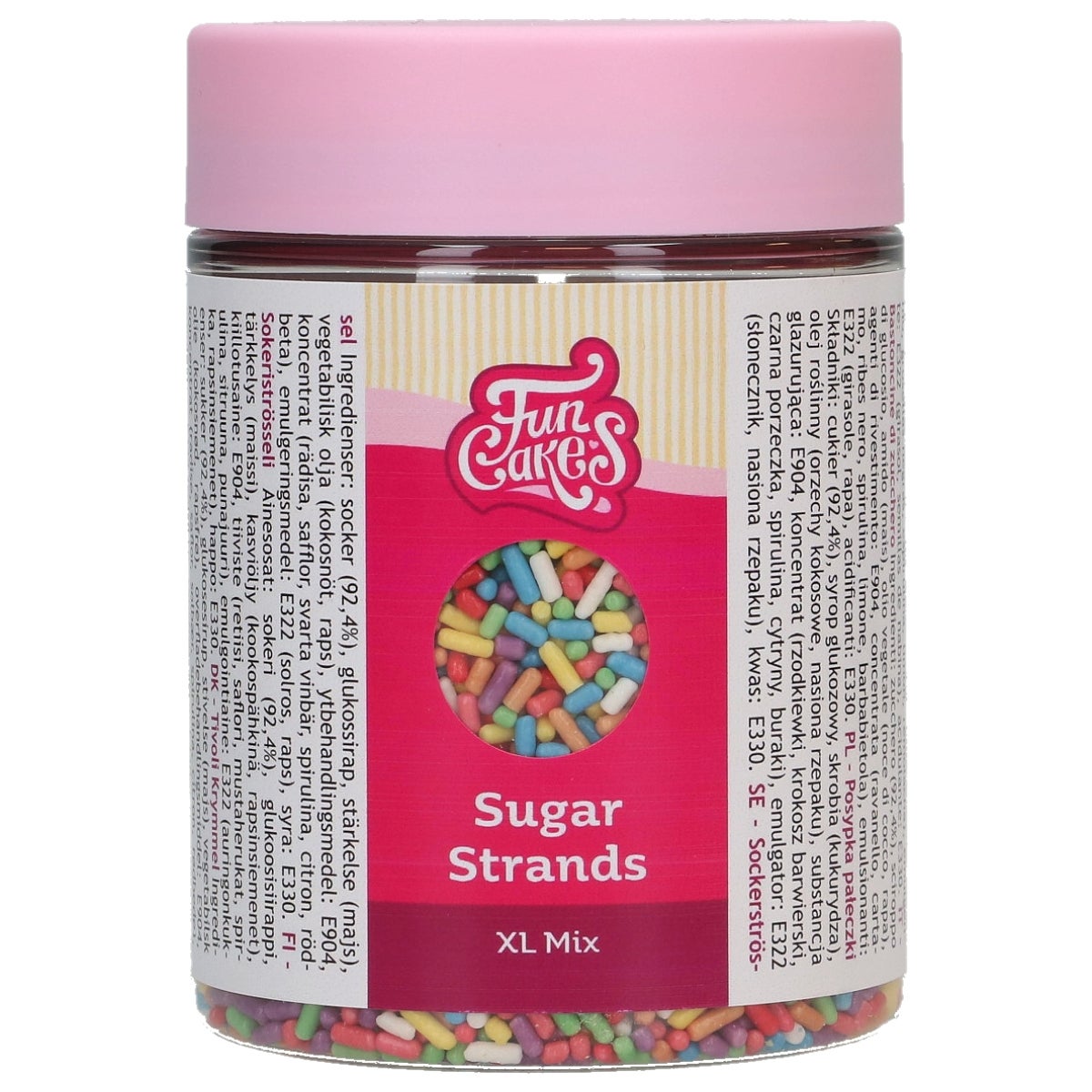 FunCakes Sugar Strands XL Mix 225 g