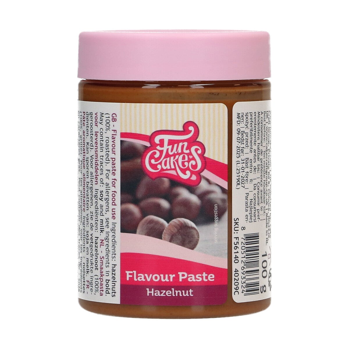 FunCakes Smaakpasta Hazelnoot 100 g
