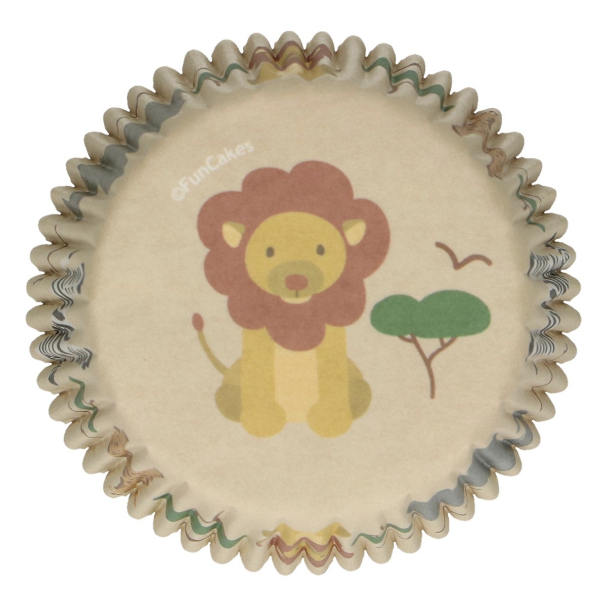FunCakes Baking Cups Safari Dieren pk/48