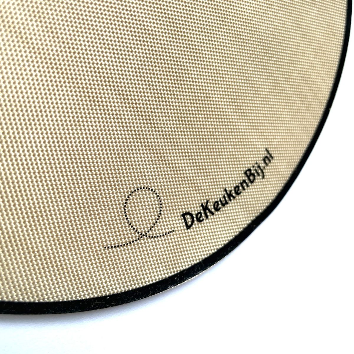 De KeukenBij Siliconen Herbruikbaar Bakpapier Rond Ø24cm