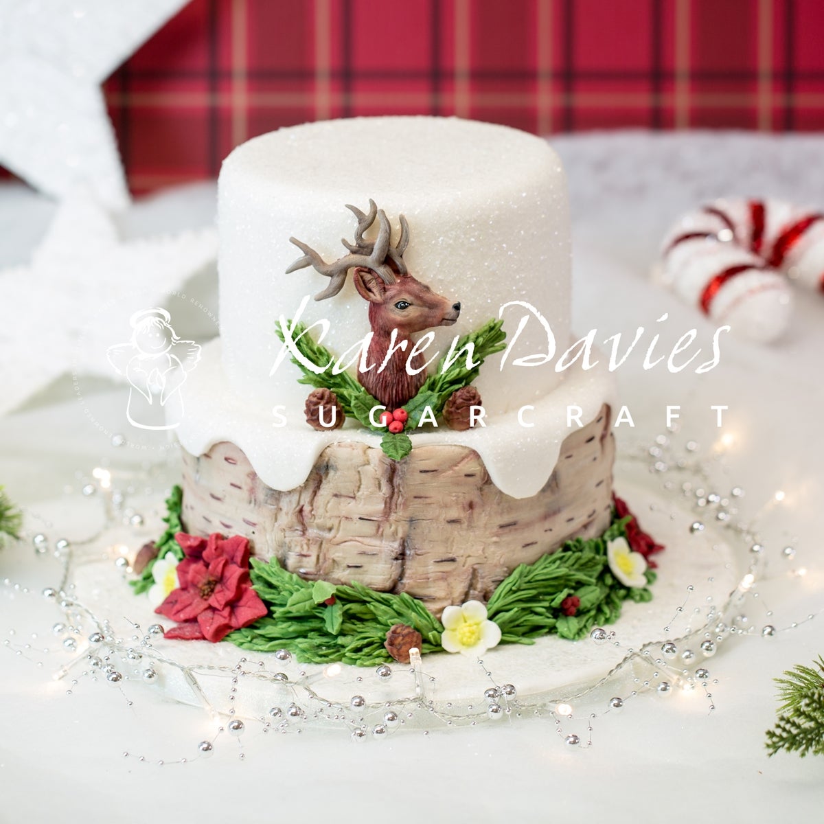 Karen Davies Siliconen Mould - Rustic Birch by Alice