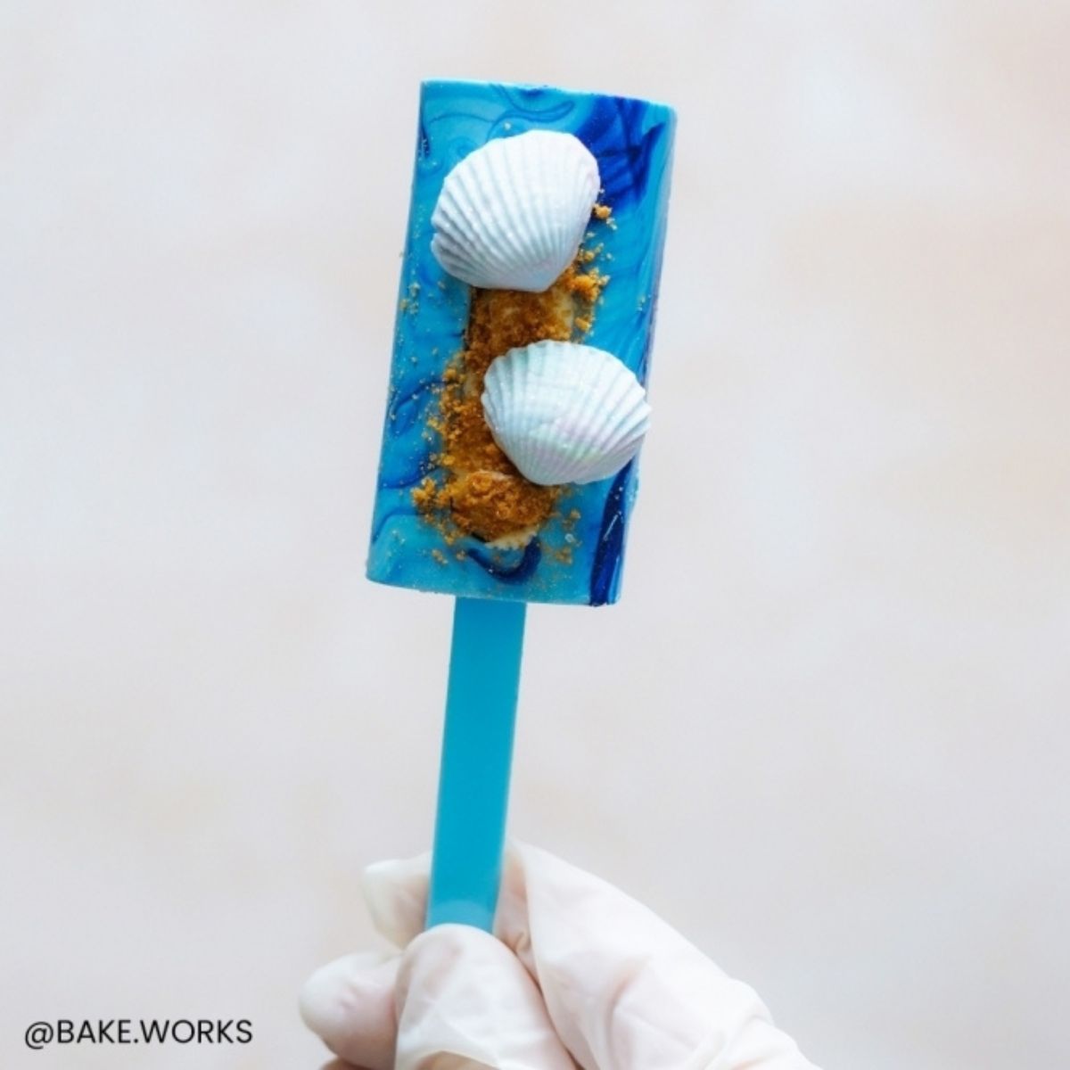 Simply Making Cakesicle Sticks pk/10 - Pastelblauw Standaard