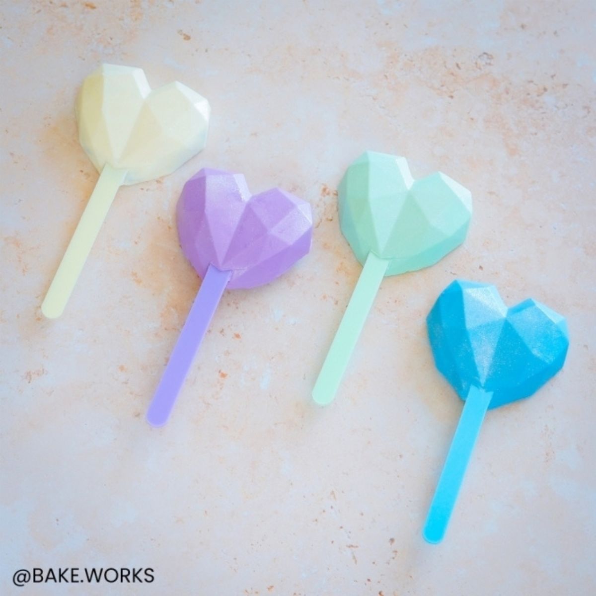 Simply Making Cakesicle Sticks Standard Pastelgroen pk/10
