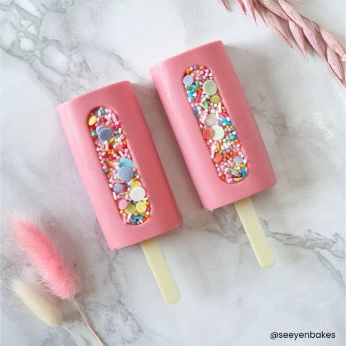 Simply Making Cakesicle Sticks Standard Pastelgeel pk/10