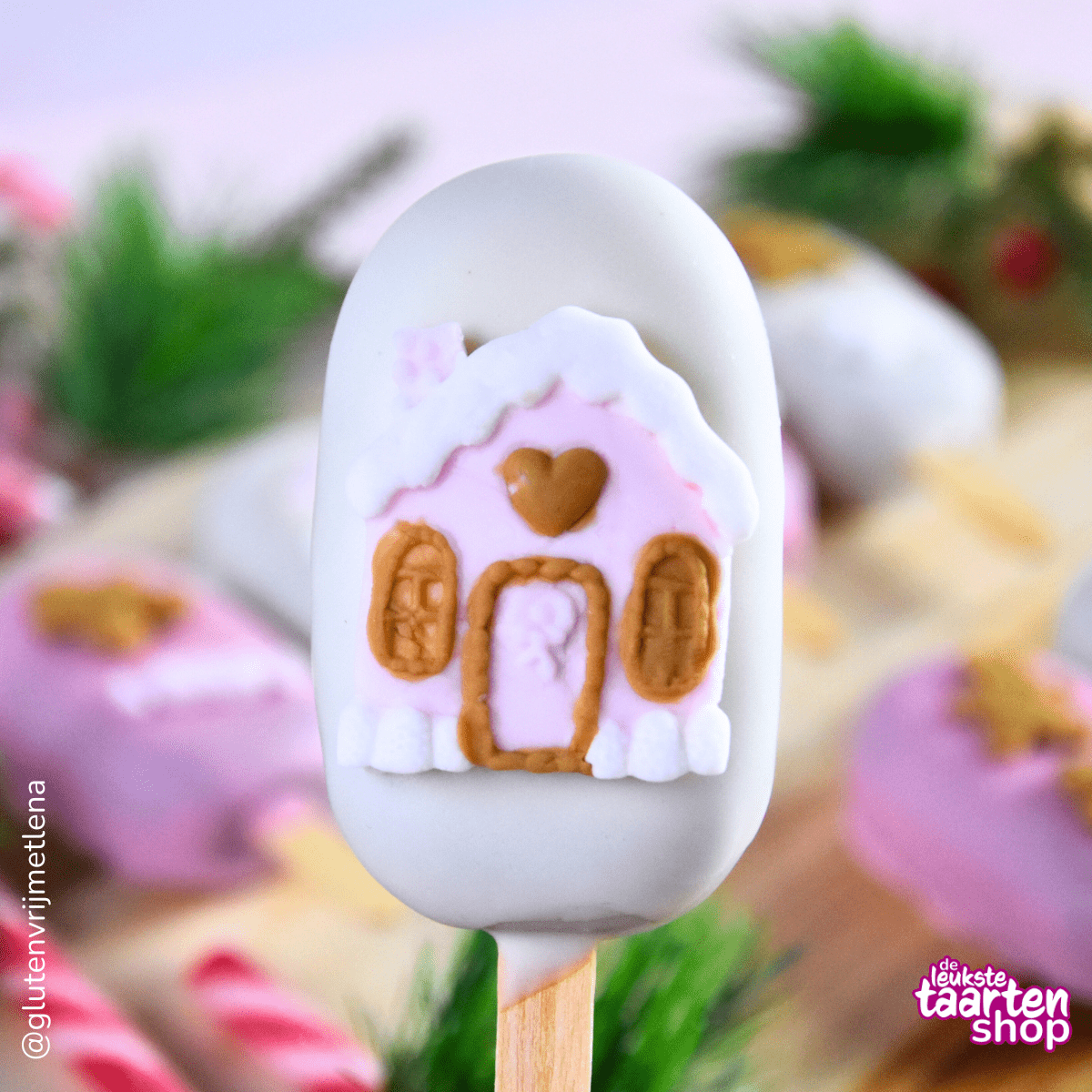 Kerst Candyland Cakesicles